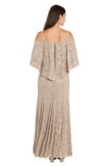 Long Sequin Lace Dress Formal Mermaid R&M Richards 3236