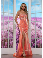 Colors 3456 Long Formal Fitted Evening Prom Dress