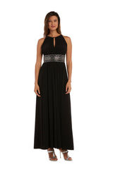 Long Formal Dress Halter Evening R&M Richards 3578