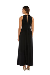 Long Formal Dress Halter Evening R&M Richards 3578