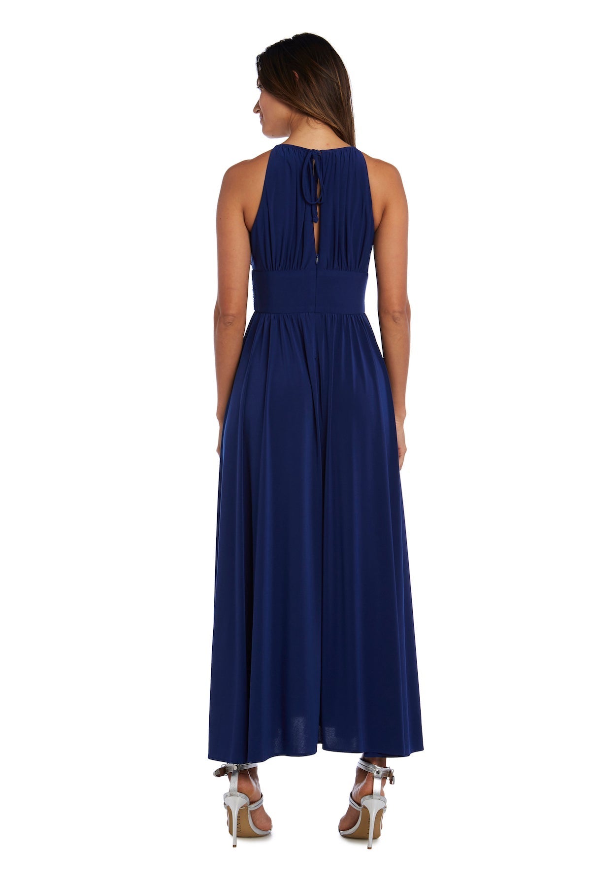 Long Formal Dress Halter Evening R&M Richards 3578