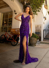 Primavera Couture 3913 Prom Sequin Beaded Formal Long Dress