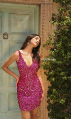 Short Homecoming Dress by Primavera 4017