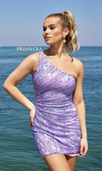 Short Homecoming Dress by Primavera 4046
