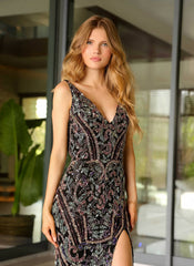Primavera Couture 4117 Long Prom Formal Fitted Dress