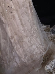 Vintage Prom Dresses Mermaid V Neck Pink Lace 80s Long Formal Evening Outfits N3875
