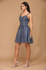 Eva Fashion 5246 Prom Short Homecoming Cocktail Dress
