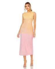 Short Ombre Sequin Cocktail Midi Dress–Ombre Sequin Cocktail Midi Short–Mac Duggal 5772
