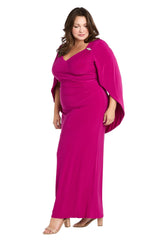 Long Plus Size Dress Formal R&M Richards 5899W