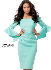 Jovani 59992 Short Cocktail Mother of the Bride Knee Length Dress