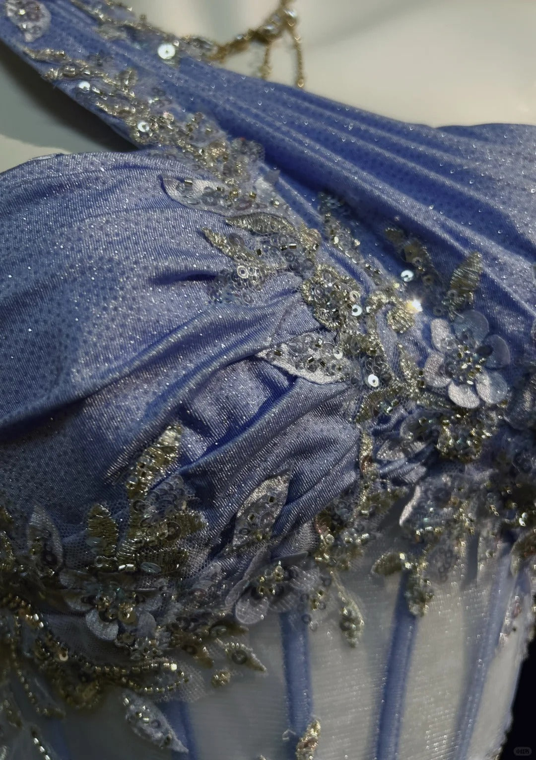 Beautiful Prom Dresses Mermaid One Shoulder Lilac With Appliqued Sleeveless Long Formal Evening Outfits N3642
