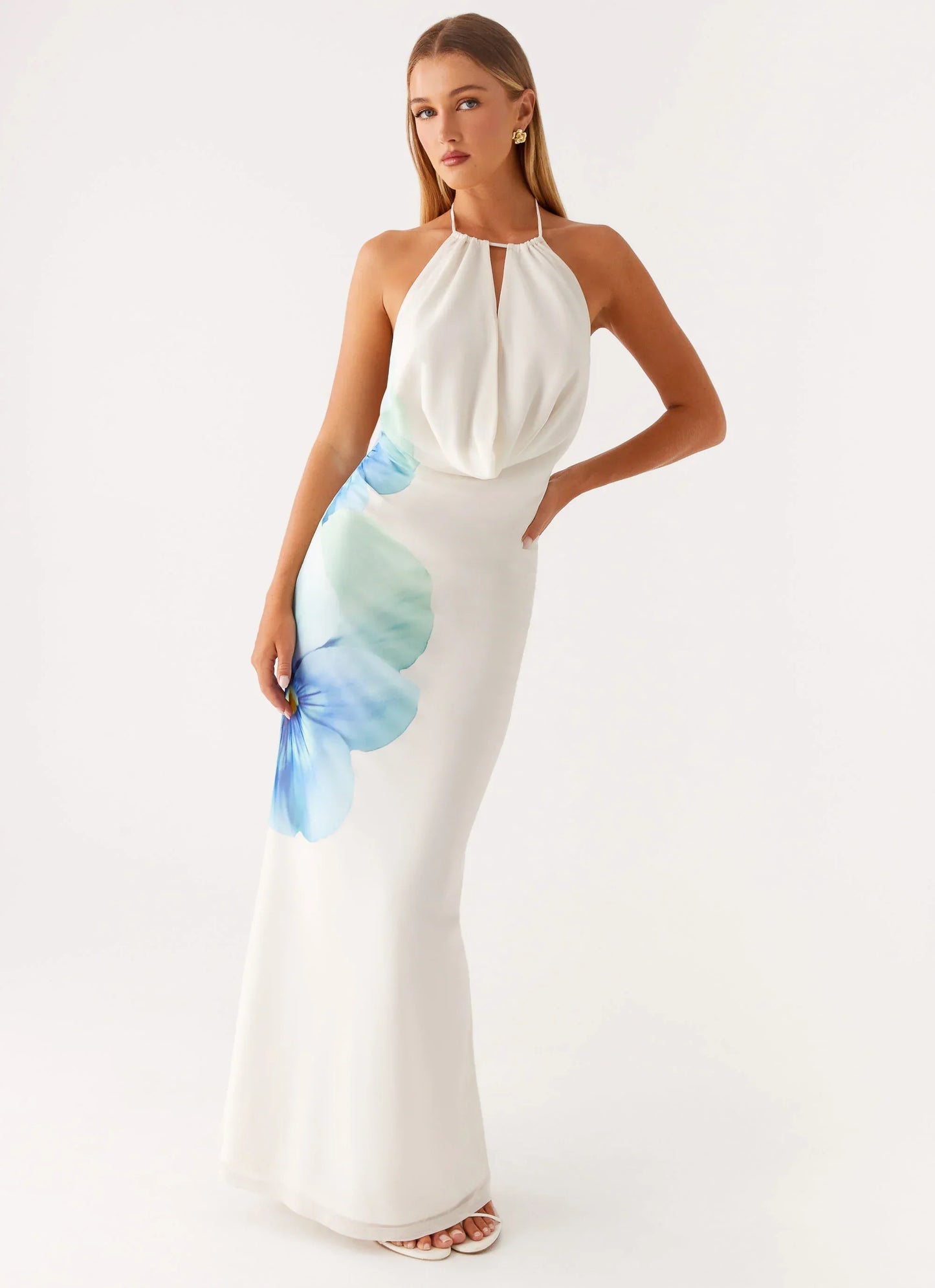 Elo Maxi Dress - Ivory