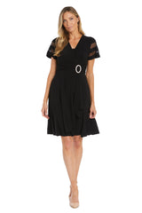 Short Mother of the Bride Dress Cocktail R&M Richards 9129