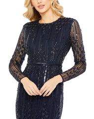 Long Sleeve Formal Dress Long Sleeves Mac Duggal 93781