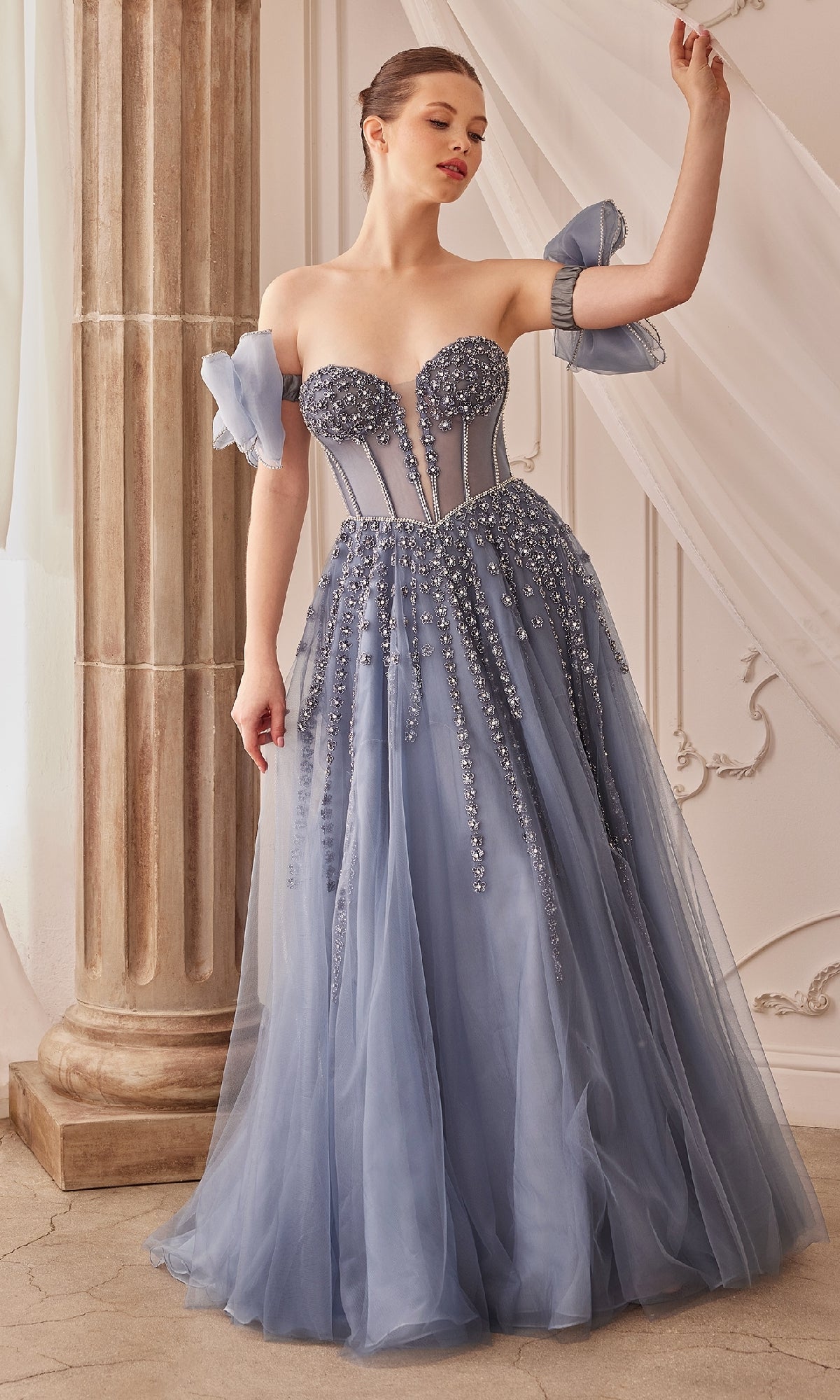 Formal Long Dress A1338 By Andrea and Leo