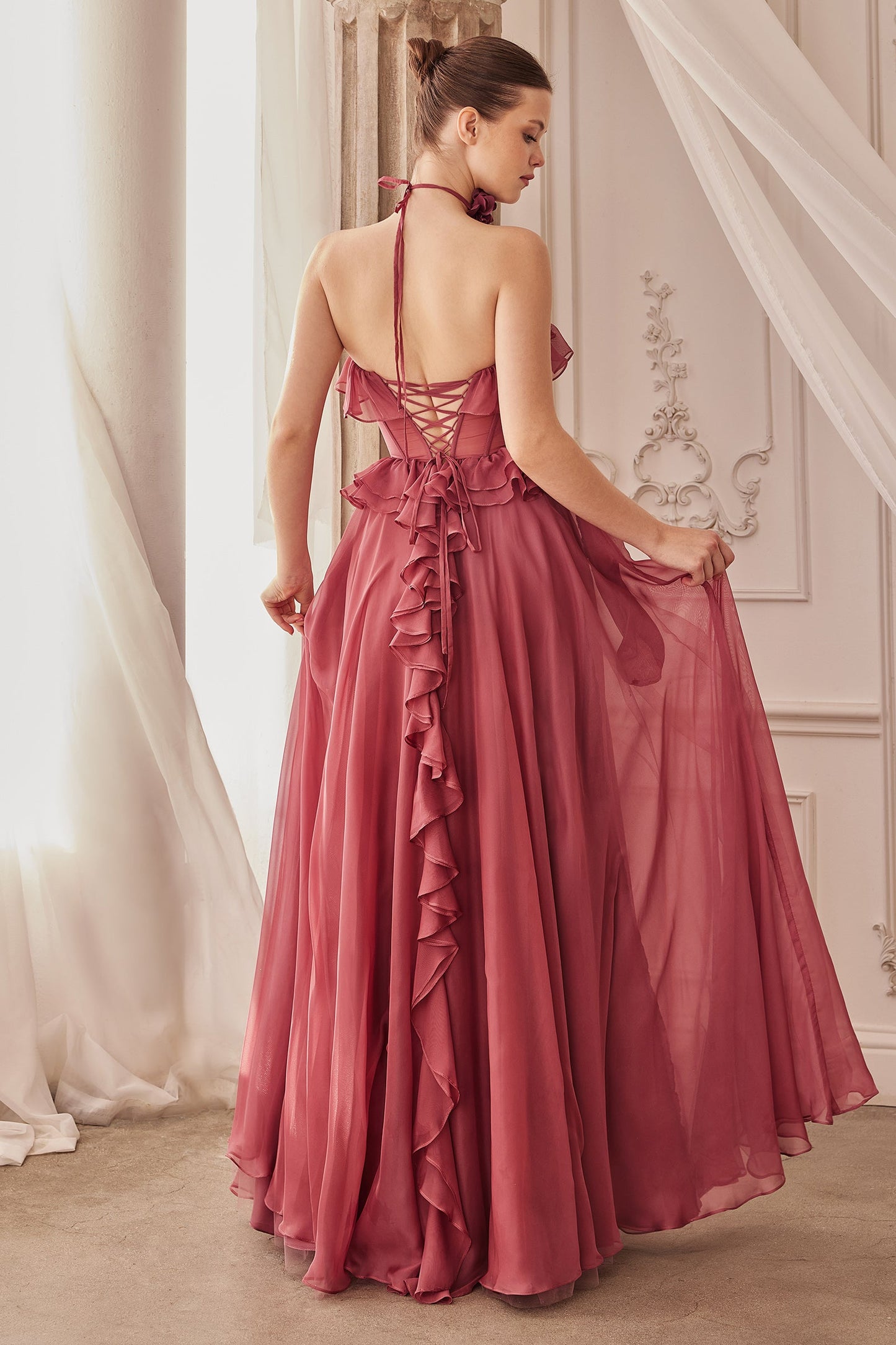 Andrea & Leo A1341 Formal Prom Long A Line Dress