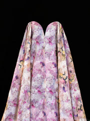 Floral Prom Dress Aesthetic A line Sweetheart With Cape Chiffon Style Impress Long Prom Dresses Party Formal Gowns SA007