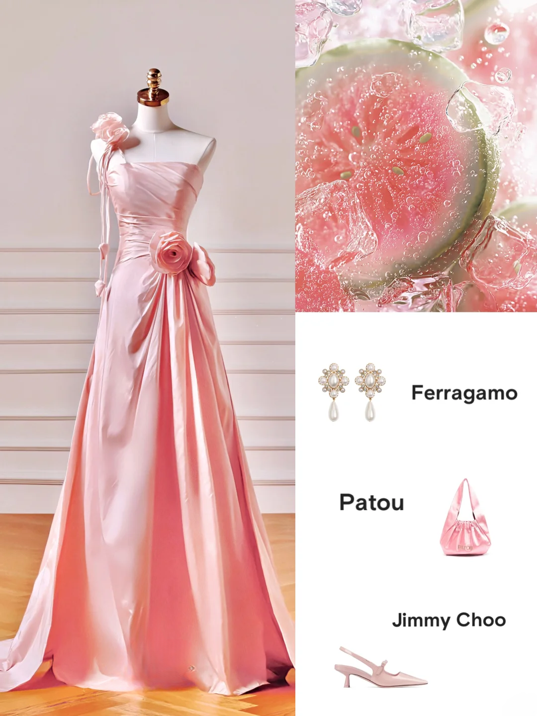 Modest Prom Dresses Aesthetic A Line One Shoulder Pink Satin Impress Long Party Formal Gown For Teens High Schools Girls AQ040