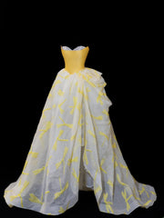Classy Ball Gown 1950s Formal Sweetheart Sequins With Beads Slit Style Impress Long Prom Dresses Party Gowns SA066
