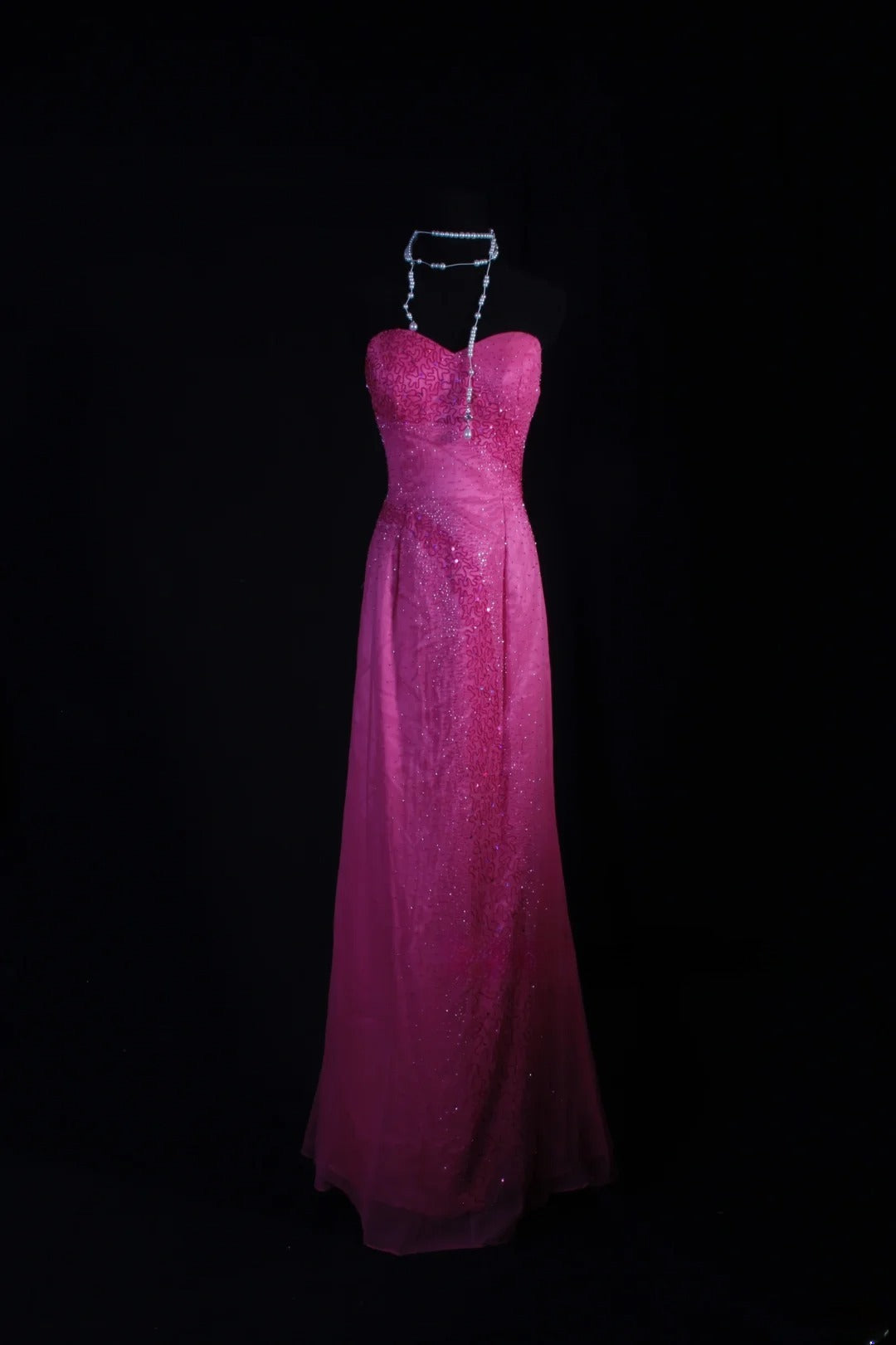 Vintage Prom Dresses Inspiration A Line Sweetheart Pink Semi Formal 90s Prom Dresses With Beads For Teenagers High Schools AS155