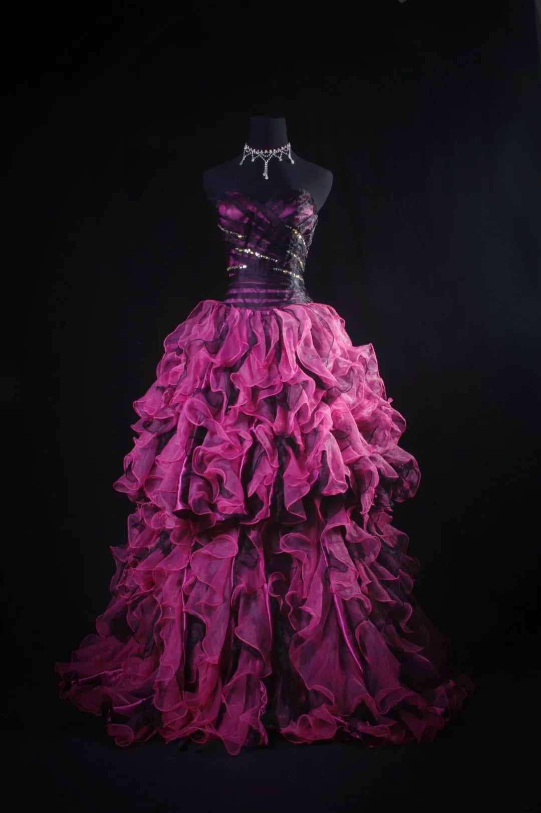 Ball Gowns Prom Dress Aesthetic Sweetheart Hot Pink 1950s Style Impress Long Prom Dresses Party Formal Gowns AS156