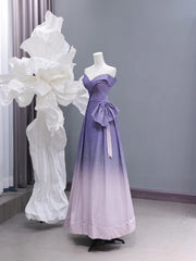 Chic A line Off The Shoulder Lilac Pink Ombre Sequin Long Prom Formal Fancy Evening Dresses Dinner Outfits Classy Party Gowns AS428