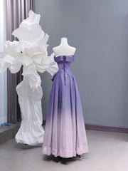 Chic A line Off The Shoulder Lilac Pink Ombre Sequin Long Prom Formal Fancy Evening Dresses Dinner Outfits Classy Party Gowns AS428