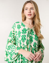 Tie Front Smock Dress