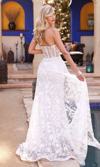 Long Formal Dress CB046W by Ladivine