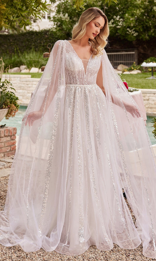 Long Formal Dress CD852W by Ladivine