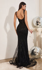 Long Formal Dress CD990 by Ladivine