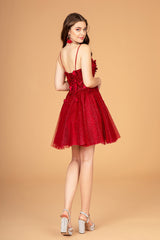 Babydoll Homecoming Short Dress