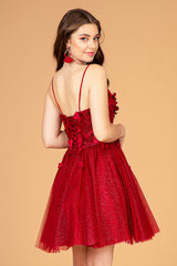 Babydoll Homecoming Short Dress