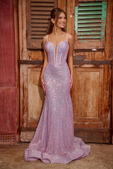 Portia and Scarlett PS24038 Formal Beaded Prom Long Dress