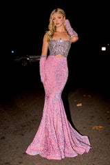 Portia and Scarlett PS24614 Long  Mermaid Prom Dress