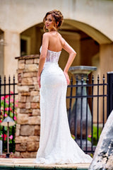 Portia and Scarlett PS24942 Formal Long Beaded Prom Dress