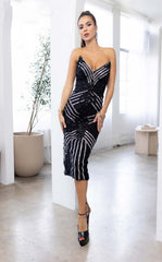 Terani Couture 241C2301 Short Fitted Cocktail Dress