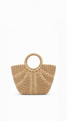 Seabreeze  Straw Bag  - Khaki