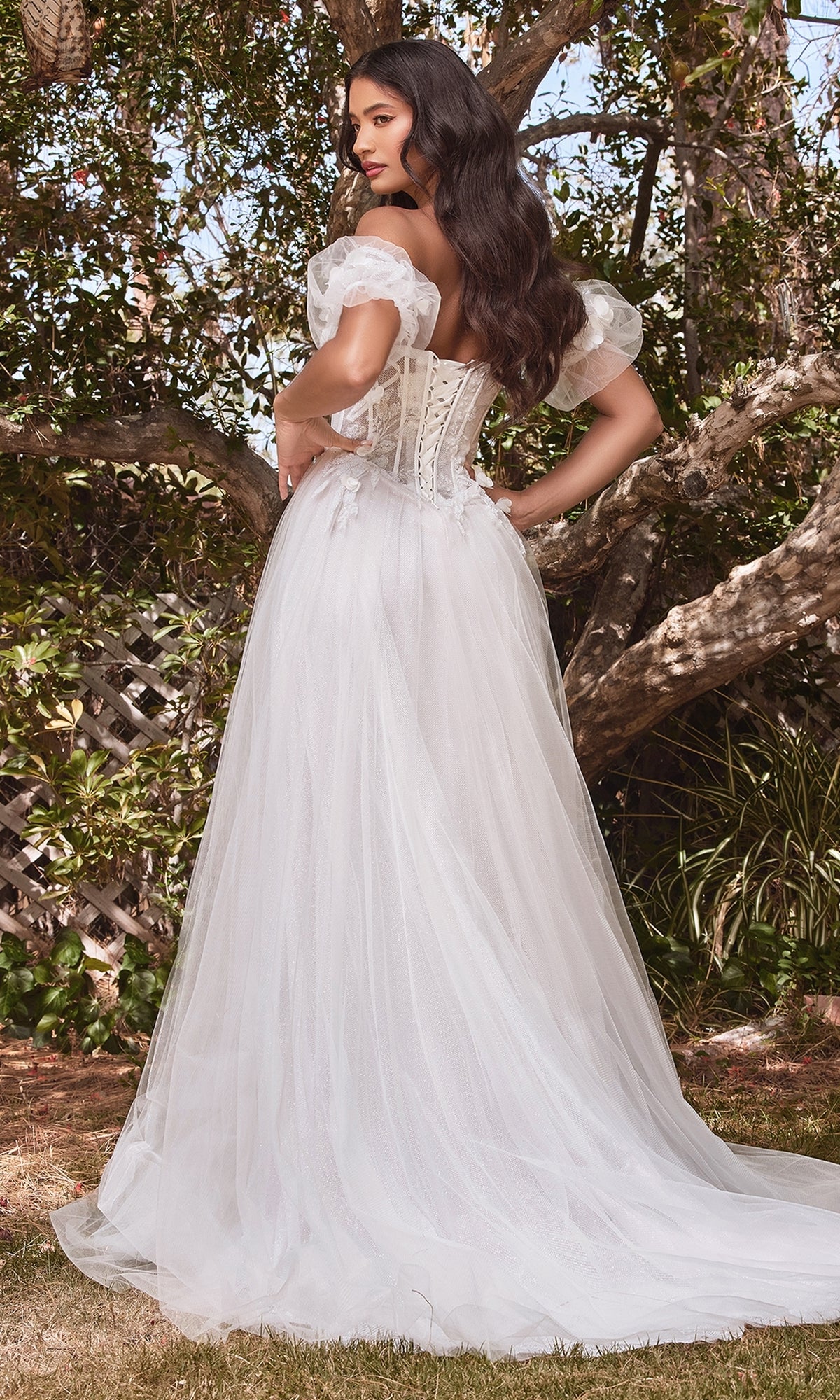 Long Formal Dress CB080W by Ladivine