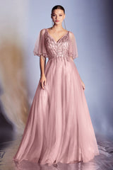 Formal Long Dress Cd0175 by Ladivine