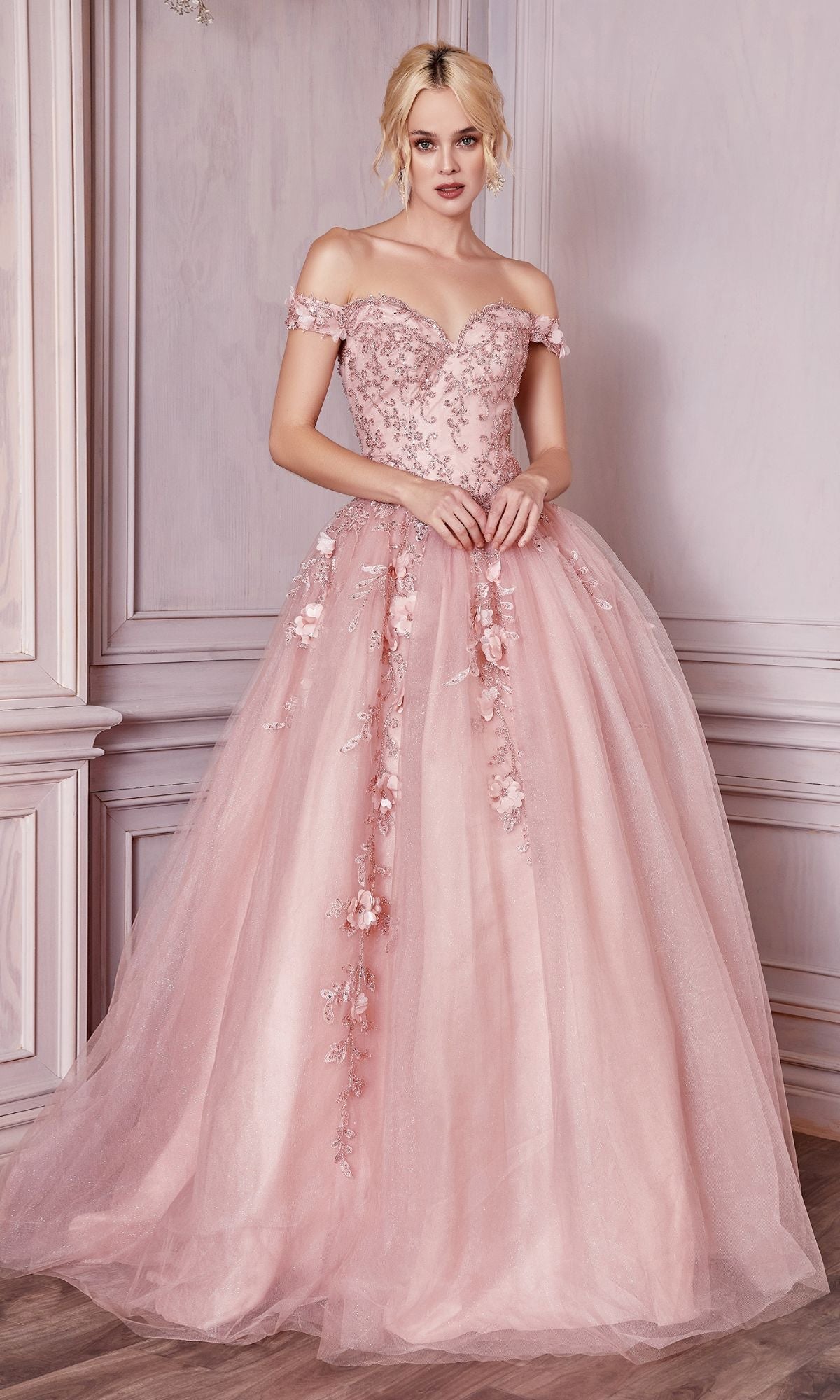 Long Formal Dress CD0185 by Ladivine