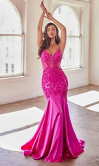 Formal Long Dress CDS470 By Ladivine