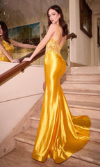 Formal Long Dress CM343 By Ladivine