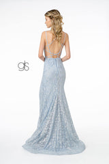 Glitter Mermaid Long Prom Dress