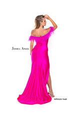 Jessica Angel Off Shoulder Long Formal Dress 843