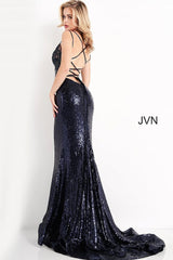 Jovani 05803 Long Formal Sequin Prom Dress