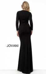 Jovani 64983 Long Sleeve Formal Evening Dress