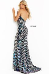 Jovani 07285 Strapless Formal Long Prom Dress