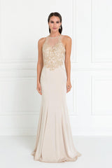 Long Prom Dress Evening Mermaid Gown