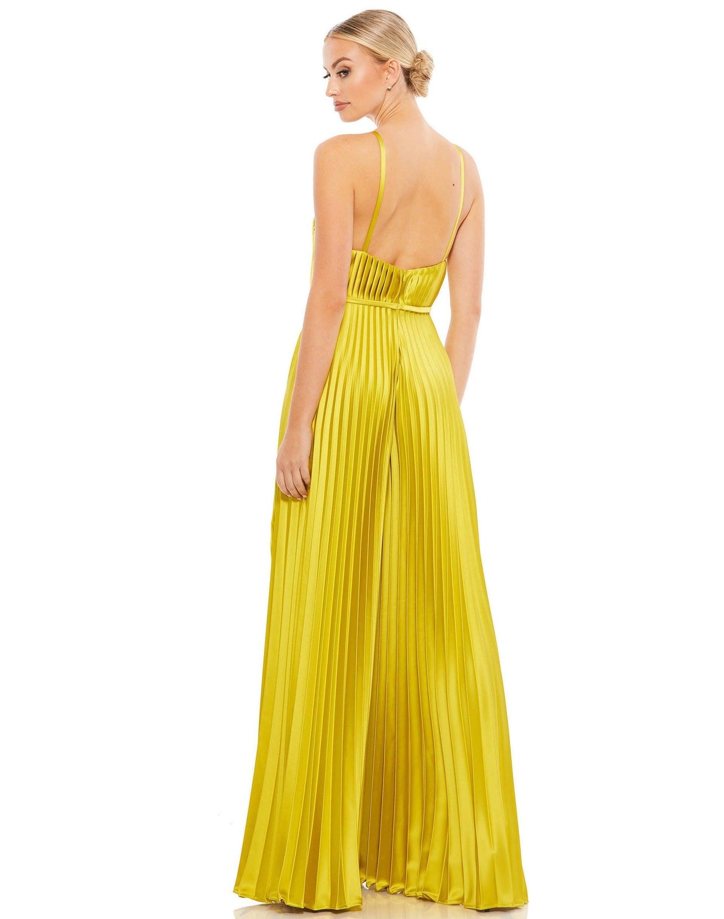 Formal Pleated Wide Leg Jumpsuit by Mac Duggal 26319